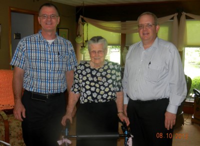 Bill Houston, Esther Potts, Duane Hettich